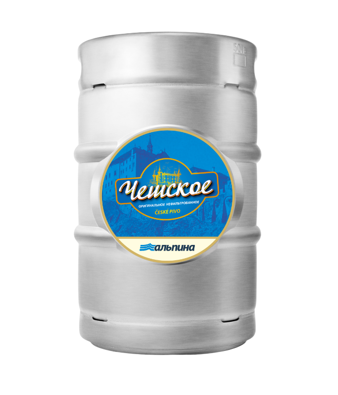 Пиво светлое нефильтрованное неосветленное пастеризованное «Чешское оригинальное»